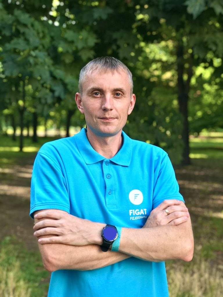 fizjoterapeuta Artem Valchenko